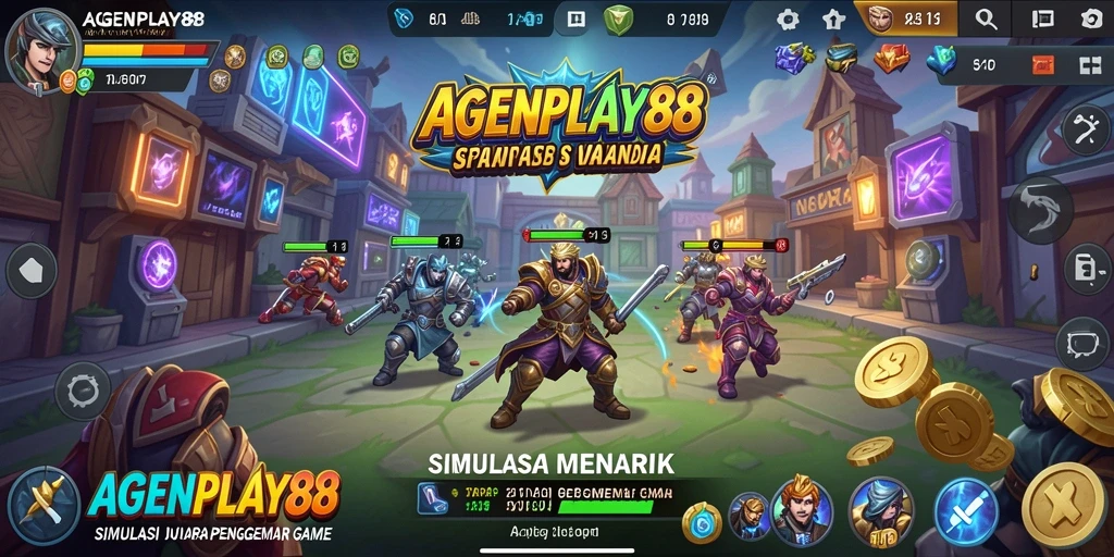 Tampilan gameplay AGENPLAY88 yang realistis dan interaktif.