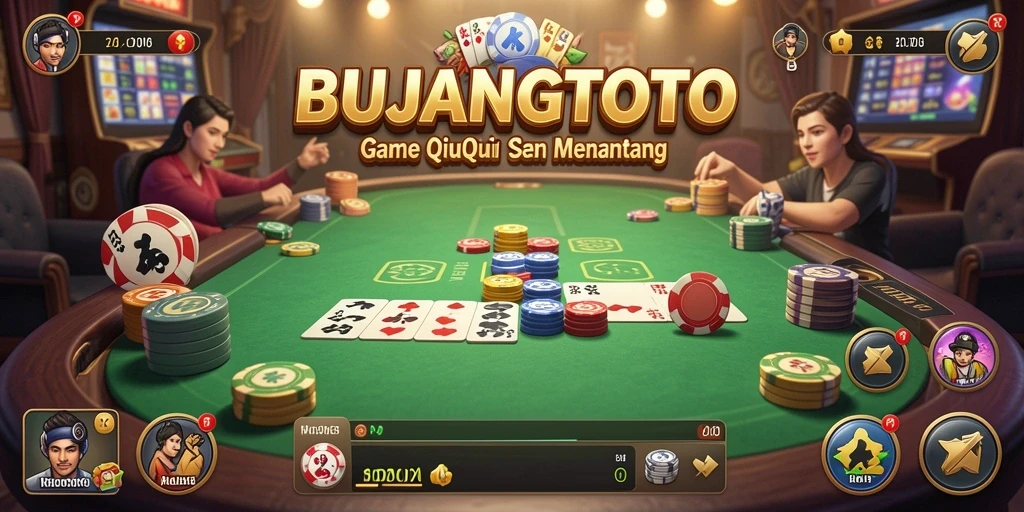 Gameplay QiuQiu yang seru dan menantang di BUJANGTOTO.