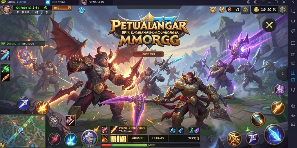 Tangkapan layar gameplay DEWA777 menampilkan petualangan yang seru.