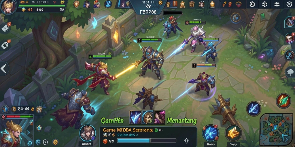 Gameplay seru FBRP88 dengan karakter unik dan strategi mendalam.