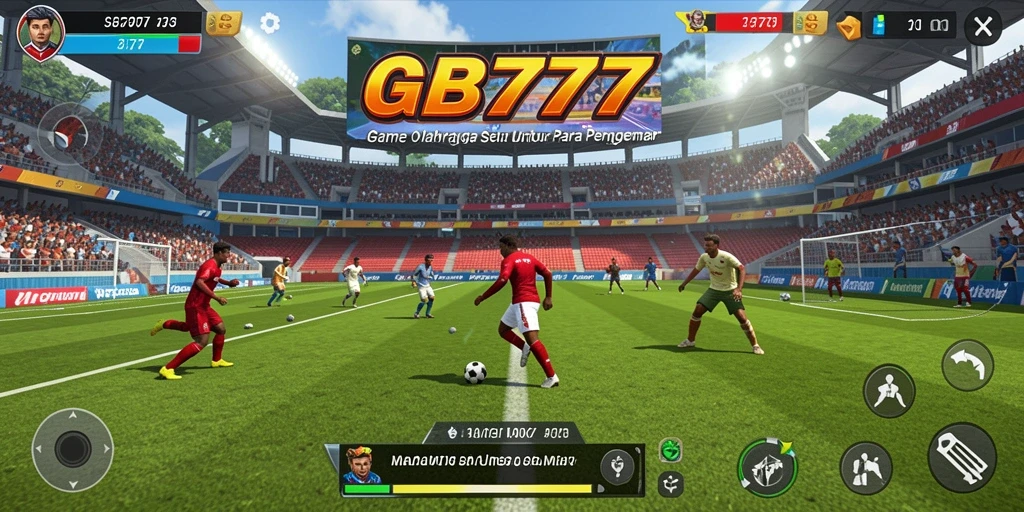 Gameplay seru dan interaktif dalam GB777 yang menampilkan aktivitas olahraga.