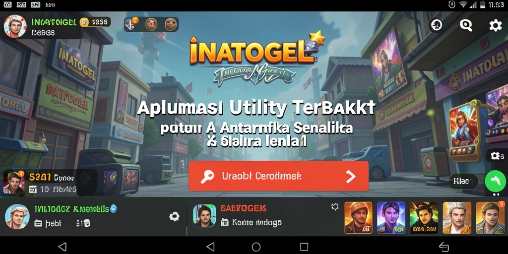 Tampilan antarmuka aplikasi INATOGEL yang sederhana dan fungsional.