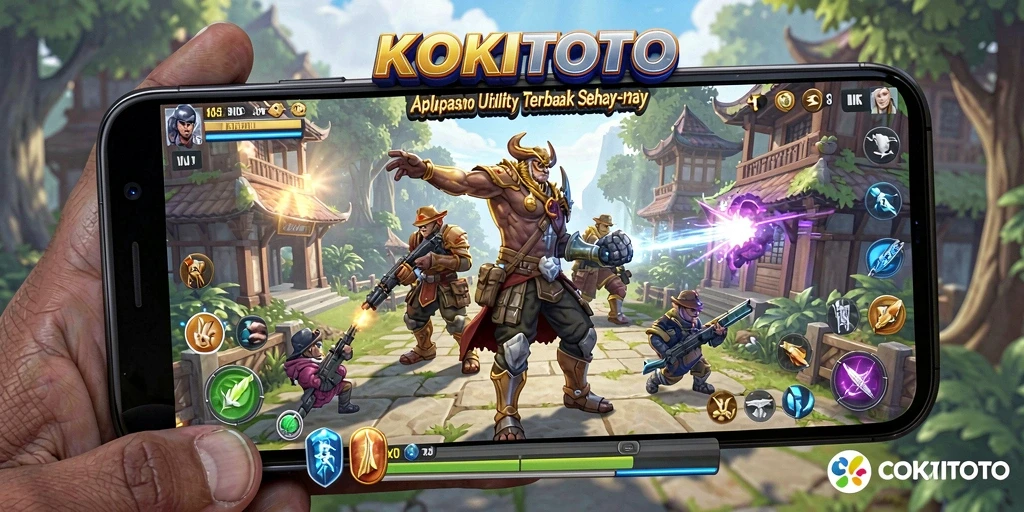 Tampilan antarmuka KOKITOTO yang intuitif dan modern.