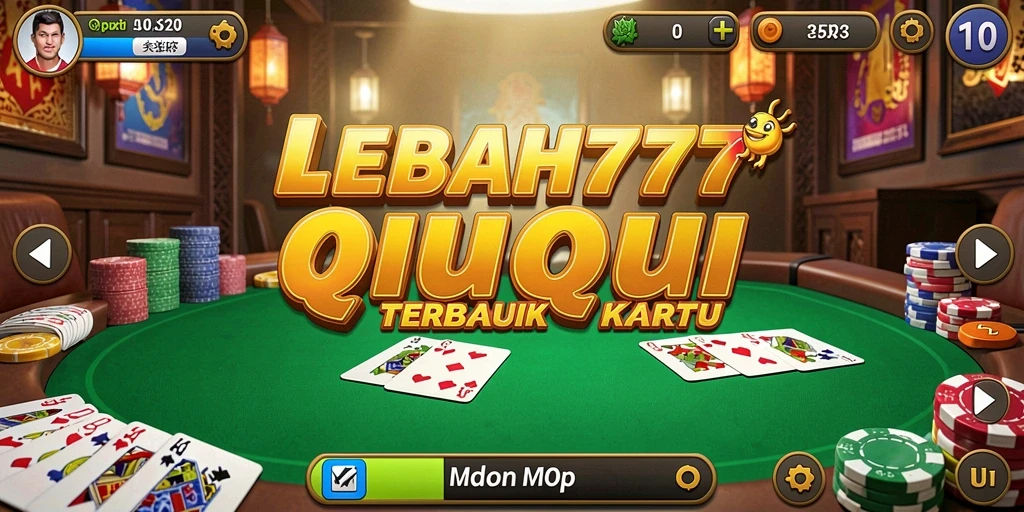 Gameplay QiuQiu yang seru dan interaktif di LEBAH777.