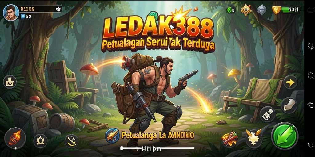 Gameplay menyenangkan dengan petualangan penuh tantangan.