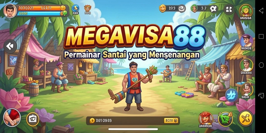 Screenshot gameplay MEGAVISA88 menampilkan aksi seru dan grafis yang menawan.