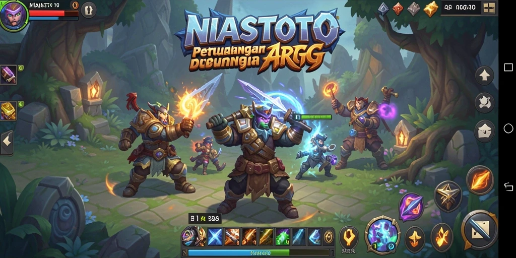 Tampilan gameplay menakjubkan di dunia ARPG NIASTOTO.