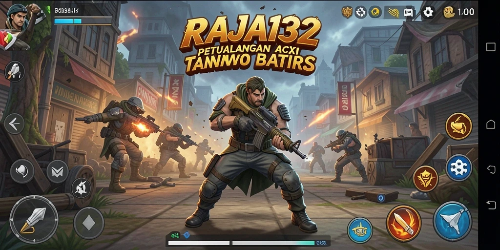 Screenshot gameplay RAJA132 yang penuh aksi dan tantangan.
