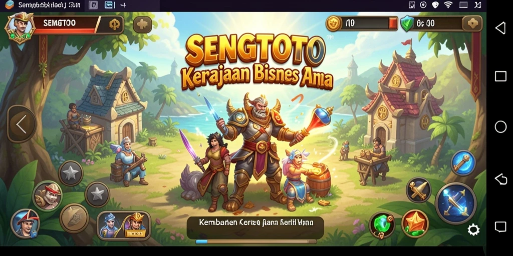 Tampilan gameplay <strong>SENGTOTO</strong> yang menarik dan menantang di dunia Tycoon.