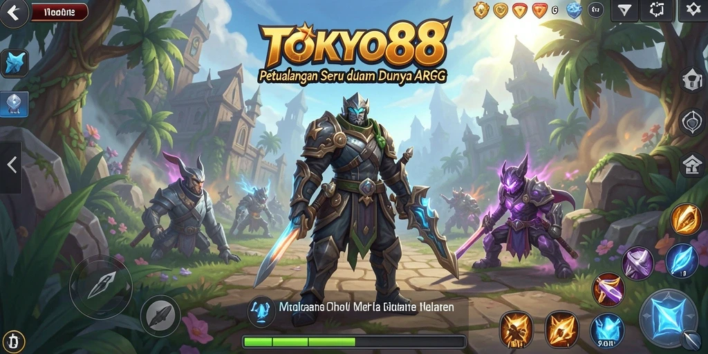 Tampilkan aksi seru di dunia ARPG Tokyo88.