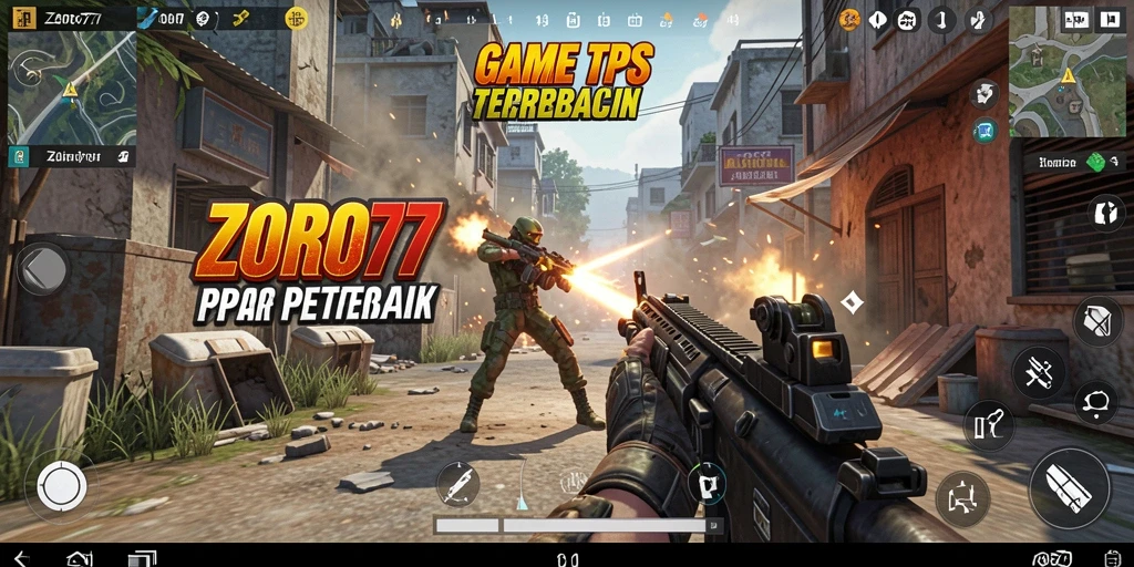 Tampilan gameplay ZORO77 yang penuh aksi dan seru.
